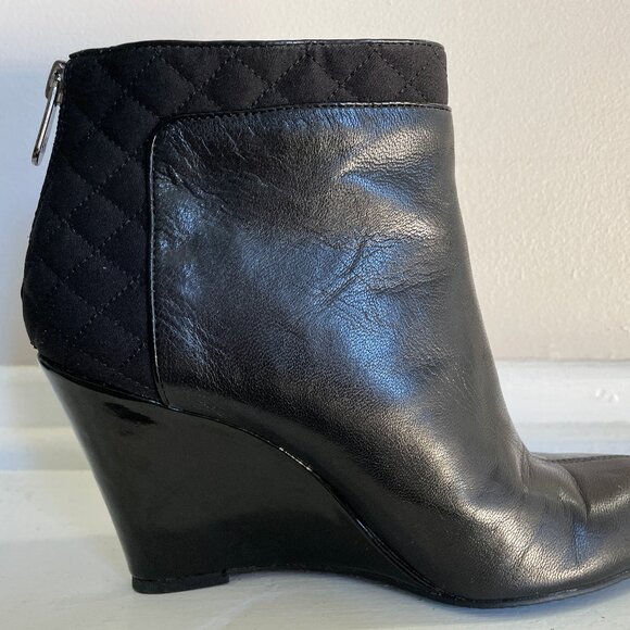 Anne Klein leather booties - Picture 6 of 9